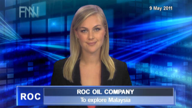 Roc Oil to explore Malaysia May 09, 2011 11:25 AM